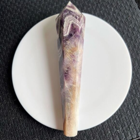 Dream Amethyst Crystal‎ Meditation Scepter Wand (1) - Picture 5 of 8